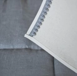 Grey Pompoms Teepee With Pompoms And Round Mat Set -Kids Toys Store grey pompoms teepee with pompoms and mat set 949146