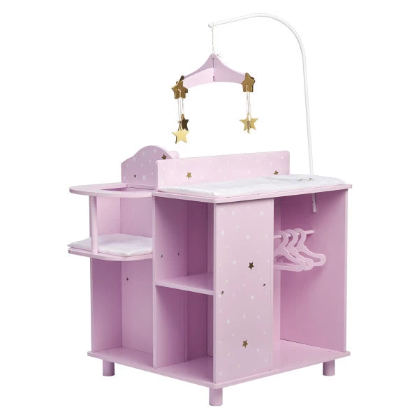 Olivia's Little World - Twinkle Stars Princess Baby Doll Changing Station With Storage 7 Olivia's Little World - Twinkle Stars Princess Baby Doll Changing Station With Storage - Image 5