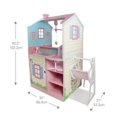 Olivia's Little World - Olivia's Classic Doll Changing Station Dollhouse-Pink -Kids Toys Store kvyoihtpvsomcx8dfwht