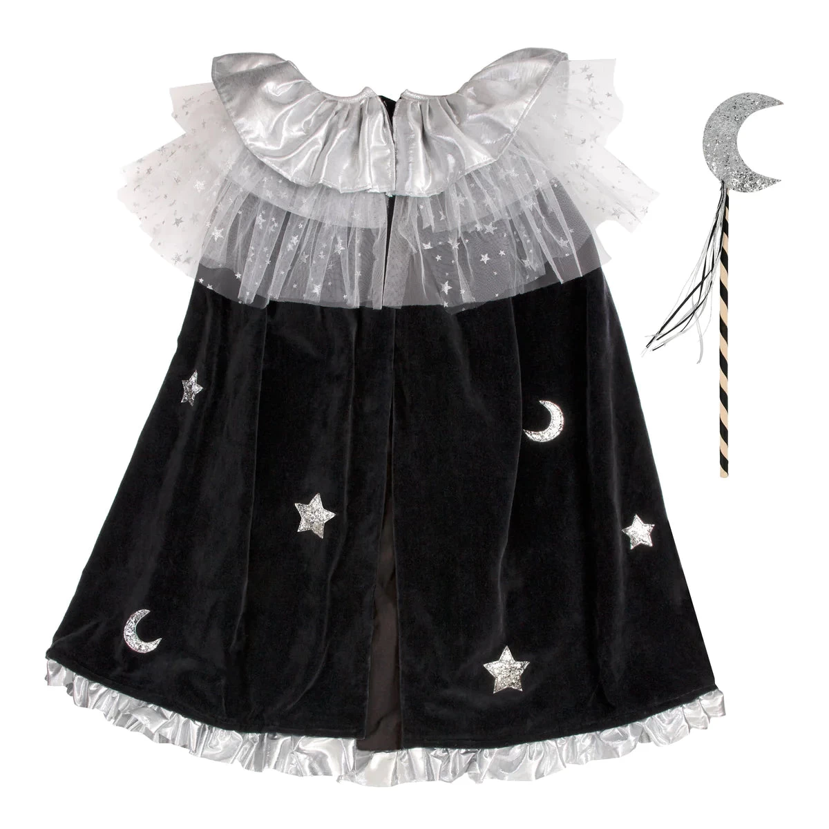 Meri-Meri Velvet Witch Cape & Wand 4 Meri-Meri Velvet Witch Cape & Wand - Image 2