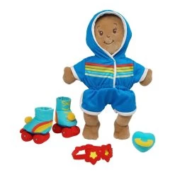 Manhattan Toy Wee Baby Stella Beige Doll Rainbow Roller -Kids Toys Store mojq77lec47e0fh0kffp