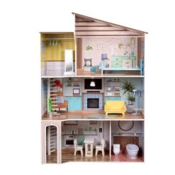 Olivia's Little World By Teamson Kids - Dreamland Mediterranean Doll House - Muti-color 31 Olivia's Little World By Teamson Kids - Dreamland Mediterranean Doll House - Muti-color -Kids Toys Store olivia slittleworldbyteamsonkids dreamlandmediterraneandollhouse muti color 5