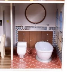 Olivia's Little World By Teamson Kids - Dreamland Mediterranean Doll House - Muti-color 29 Olivia's Little World By Teamson Kids - Dreamland Mediterranean Doll House - Muti-color -Kids Toys Store olivia slittleworldbyteamsonkids dreamlandmediterraneandollhouse muti color 7