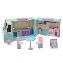Olivia's Little World Food Truck Dollhouse For 3.5" Dolls | Multi