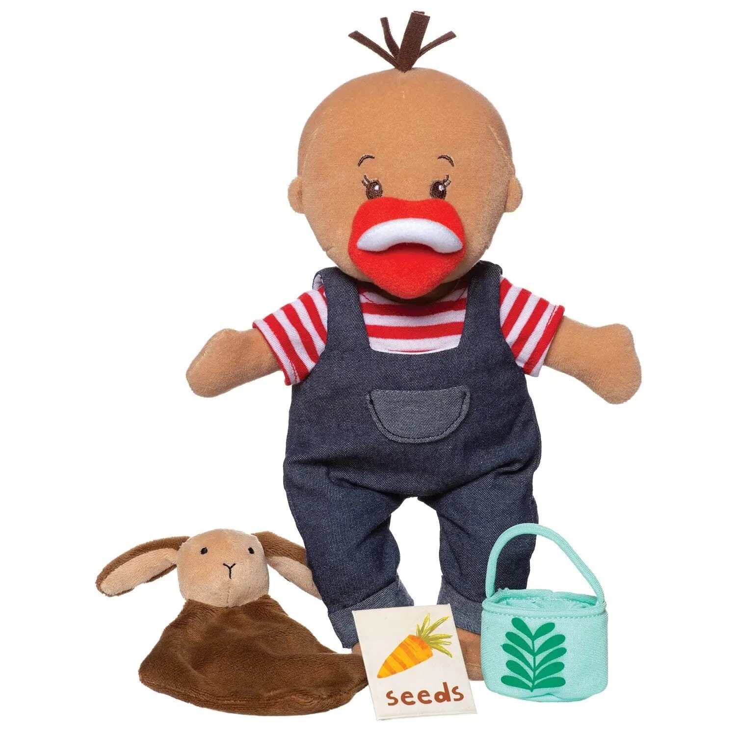 Manhattan Toy Wee Baby Stella Beige Tiny Farmer Set 3 Manhattan Toy Wee Baby Stella Beige Tiny Farmer Set