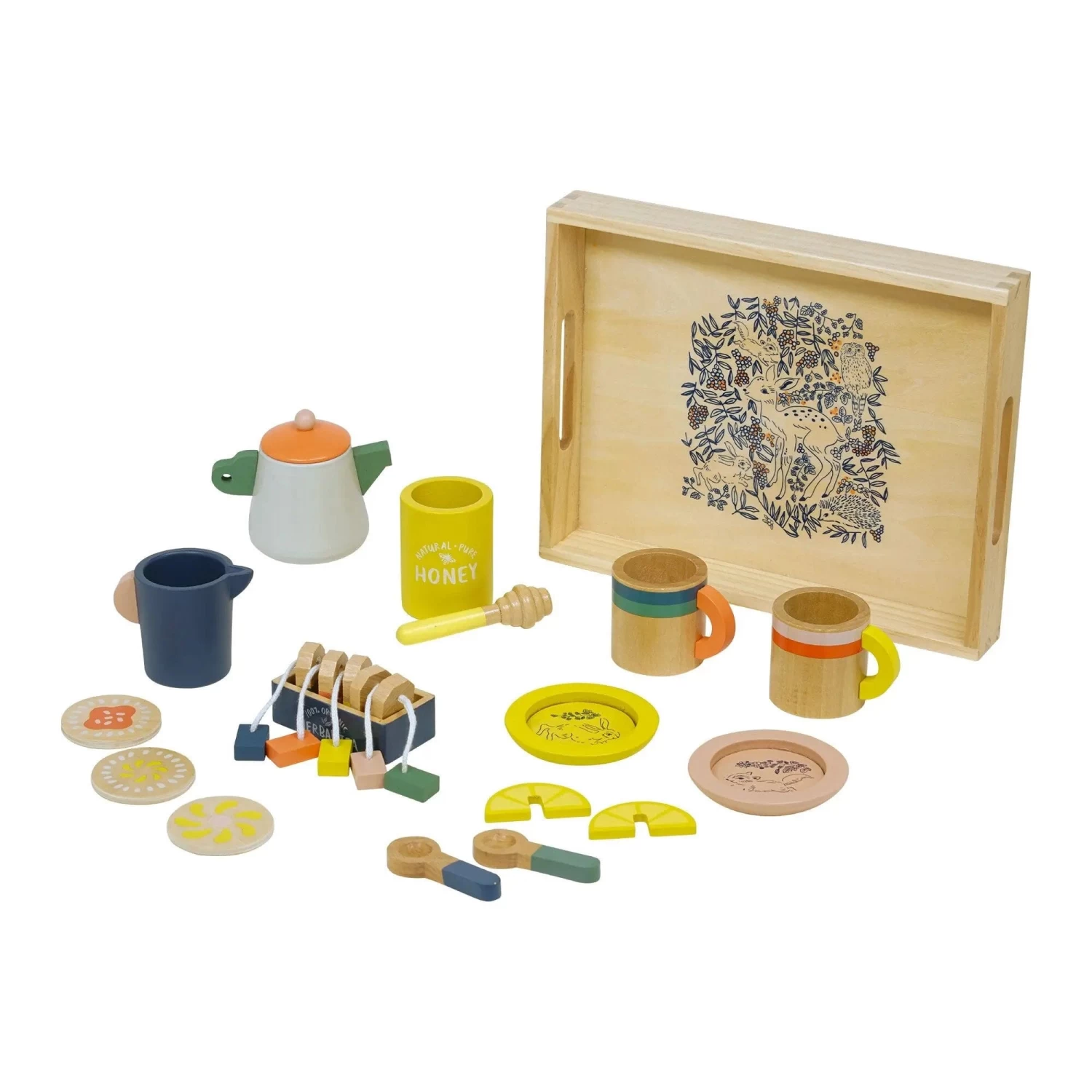 Manhattan Toy Flora & Fauna Tea Set 4 Manhattan Toy Flora & Fauna Tea Set - Image 2