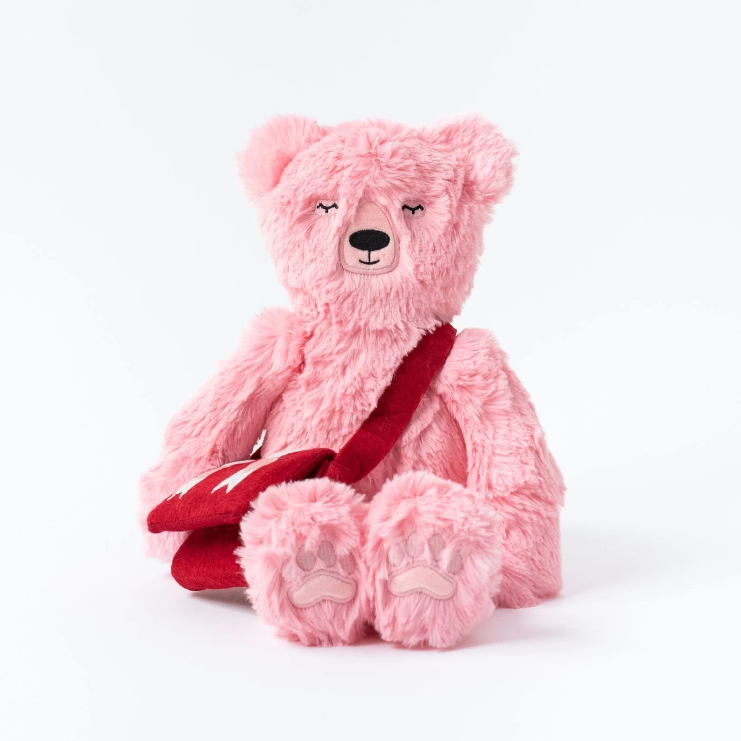 Peony Honey Bear Kin W/Mail Bag & Thinking Of You Hardcover 5 Peony Honey Bear Kin W/Mail Bag & Thinking Of You Hardcover - Image 3