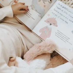 Peony Honey Bear Snuggler & Thinking Of You Hardcover Book -Kids Toys Store slumberkinsvalentinesday 30