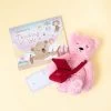 Peony Honey Bear Kin W/Mail Bag & Thinking Of You Hardcover -Kids Toys Store slumberkinsvalentinesday 6