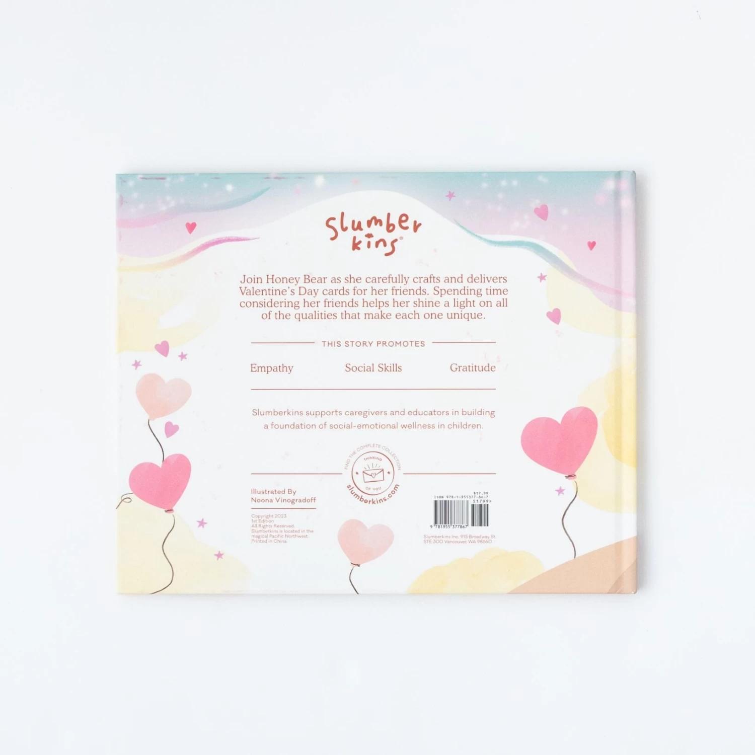 Peony Honey Bear Kin W/Mail Bag & Thinking Of You Hardcover 9 Peony Honey Bear Kin W/Mail Bag & Thinking Of You Hardcover - Image 7