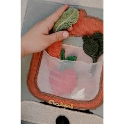 Lorena Canals Textile Book "Cool Kids Eat Healthy" -Kids Toys Store te0tilebook coolkidseathealthy x