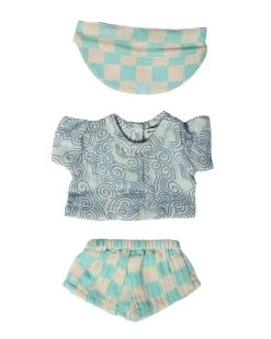 Tee, Shorts & Visor Dollie Bundle | Wave