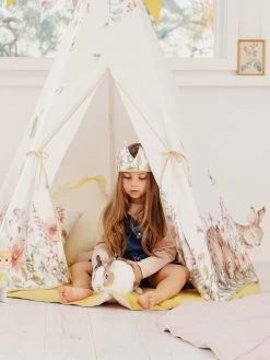 Wildflowers Teepee And Powder Pink Leaf Mat Set 18 Wildflowers Teepee And Powder Pink Leaf Mat Set -Kids Toys Store wildflowers teepee and mat set 670320