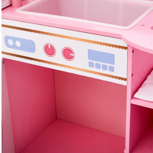 Olivia's Little World - Olivia's Classic Doll Changing Station Dollhouse - White / Gold 8 Olivia's Little World - Olivia's Classic Doll Changing Station Dollhouse - White / Gold - Image 6